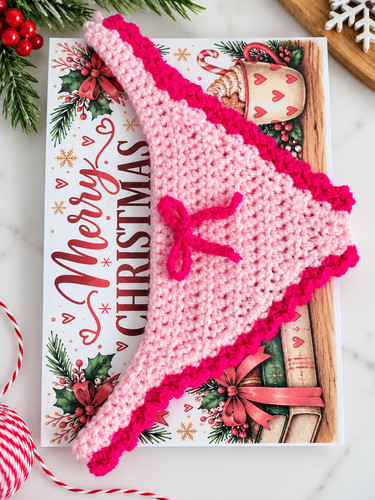 Handmade crochet bookmark - handmade,