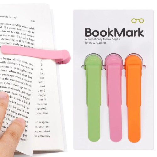 Automatic bookmark silicone - automatic, bookmark,