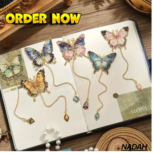 Bookmark feather metal 3d - bookmark,