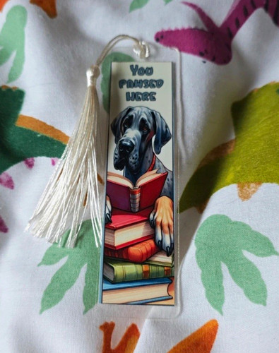 Great dane bookmark - great,