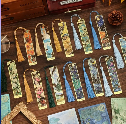 Metal bookmark tassel van - tassel,,