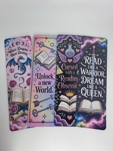 Romantasy bookmark set - romantasy, 4