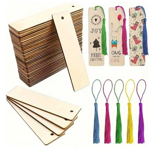 70pcs wooden blank - 10-70pcs,