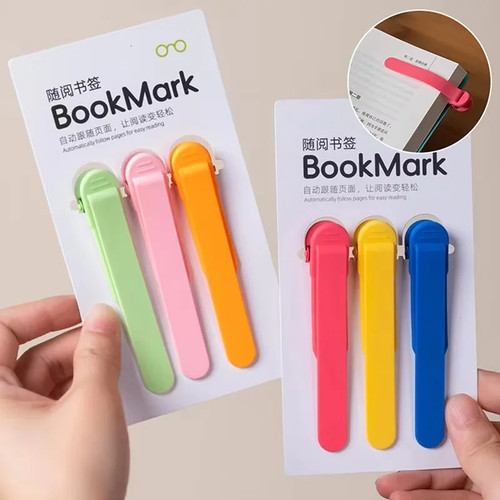 Silicone duckbill bookmark - silicone,