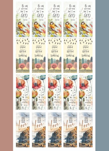 Pack christian bookmarks - of, 20