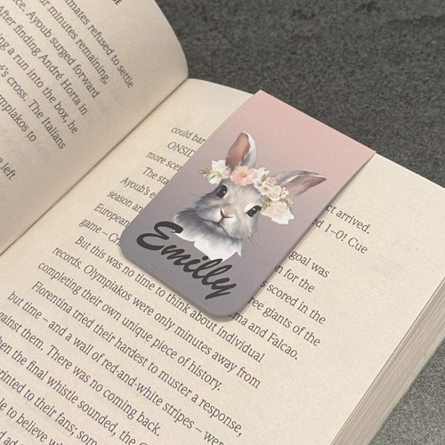 Personalised magnetic bookmark - magnetic,