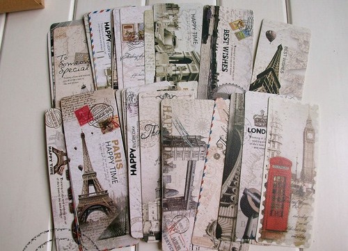 30pc cute vintage postcard - 30pc,