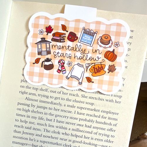 Magnetic bookmark mentally - bookmark,
