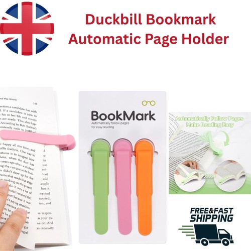 Silicone duckbill bookmark - duckbill,