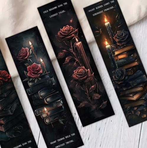 Bookmarks gothic romantic - bookmarks,