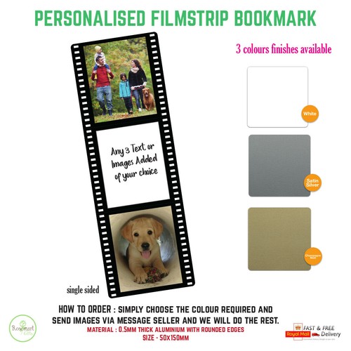 Personalised photo bookmark - photo,