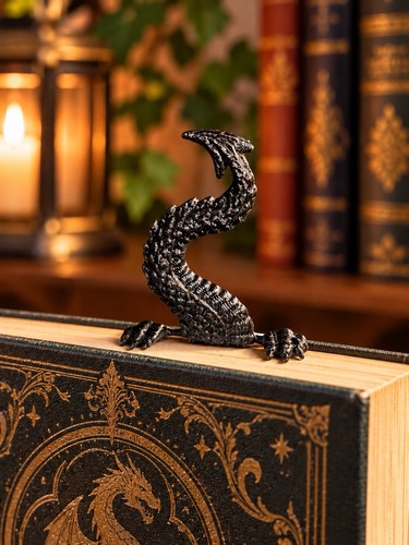 Black dragon tail claws - black, &