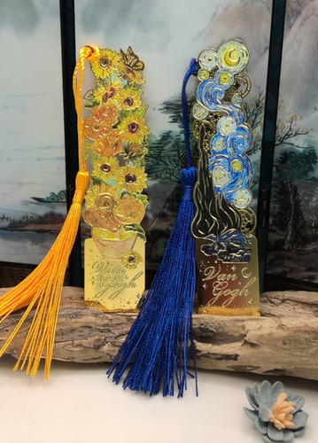 2pcs van gogh monet inspired - monet,