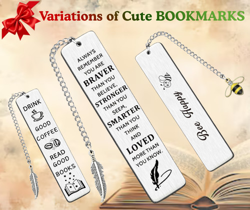 Bookmarks for women men - men,, cute