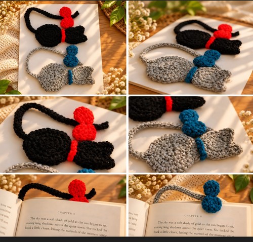 Crochet bookmark - crochet,
