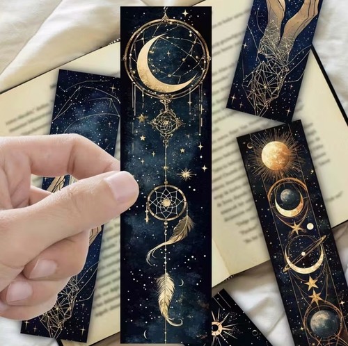 Bookmarks gothic astrology - bookmarks,