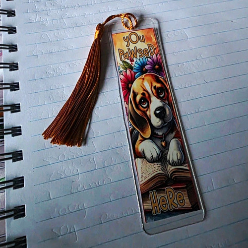 Beagle bookmark - beagle,