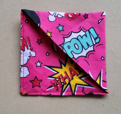 Handmade fabric bookmark - handmade,