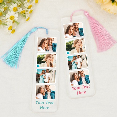 Personalised photo bookmark - personalised,