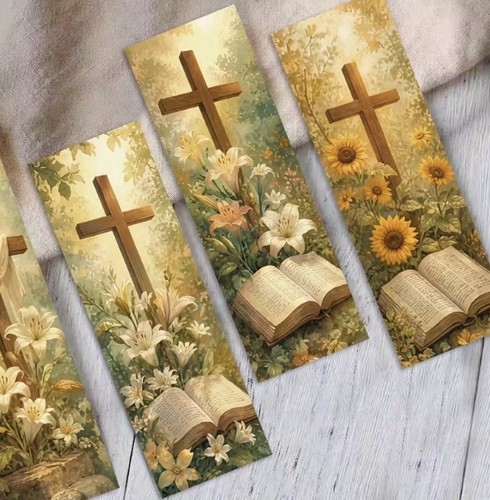 Bookmarks christian cross - bookmarks,