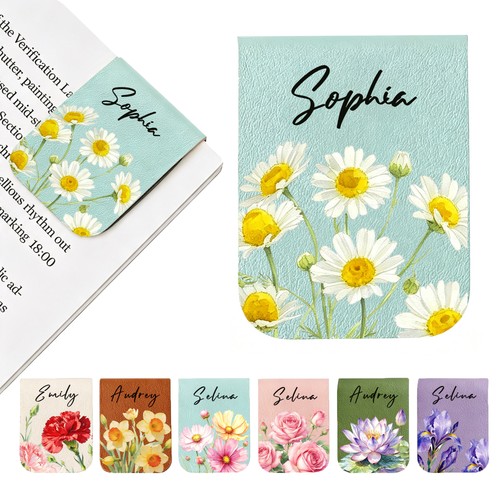 Personalised magnetic bookmark - magnetic,