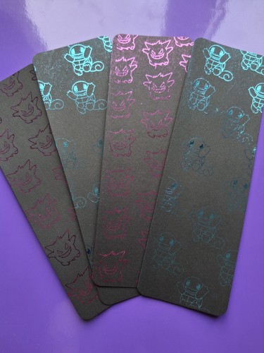 Pokemon bookmark foiled shiny - pokemon,