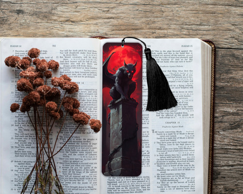 Aluminium bookmark gothic - aluminium,