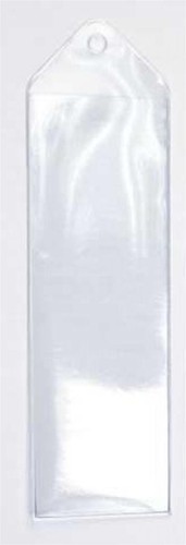 Clear bookmark sleeve x - clear,