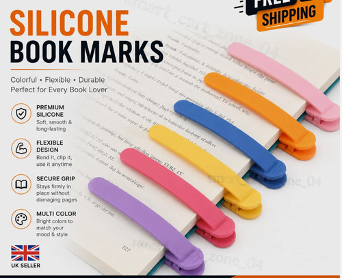Automatic silicone bookmark - automatic,