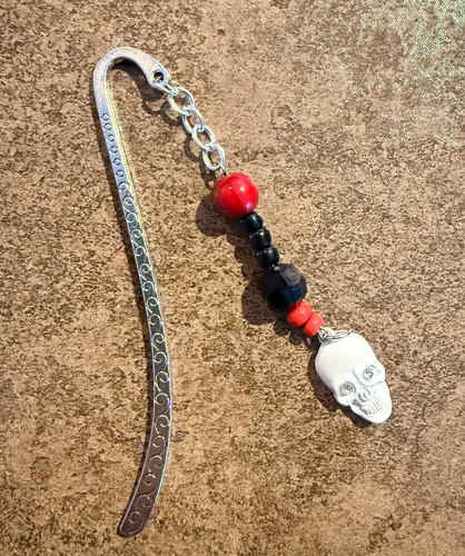 Handmade metal bookmark with - metal,