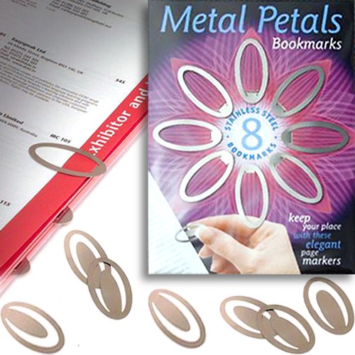 Metal clip bookmark - 8,
