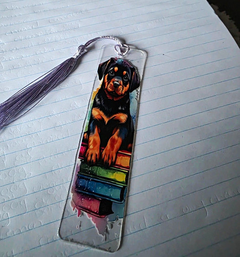 Rottweiler bookmark - rottweiler,