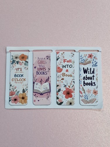 Magnetic bookmarks book - bookmarks,