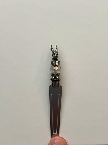 Academy pewter crystal rabbit - academy,