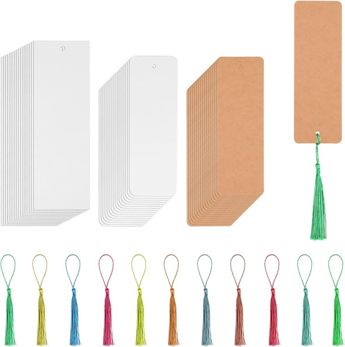 Pcs blank bookmarks set - bookmarks,
