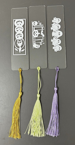 3pcs halloween acrylic tassel - 3pcs,