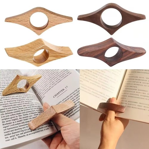 Lovers wooden bookmarks thumb - wooden,