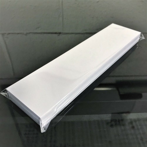 Matt white card - card, bookmark